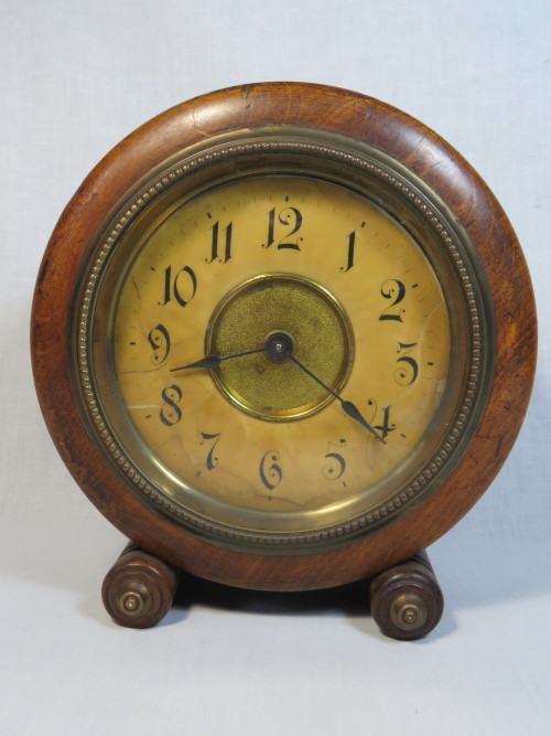 Art Deco wooden alarm clock - Working but alarm is faulty