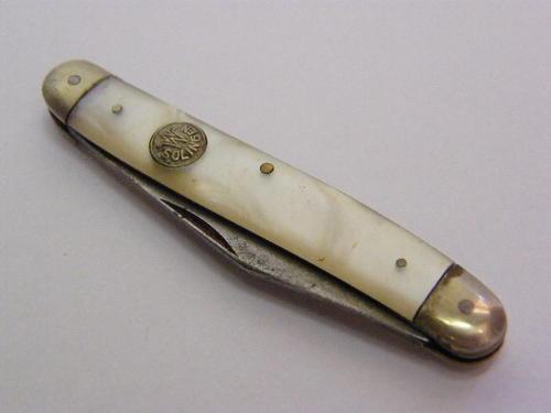 Pocket Knives - Vintage Solingen Germany Pocket Knife with Mother-of ...