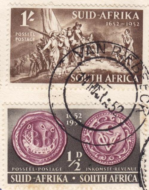 Union of South Africa - 1952 - Lot of 7 Different Van Riebeeck Festival ...