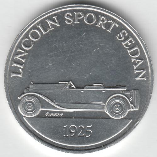 Tokens - Antique car coin collection - 1901 - 1925 - series 1