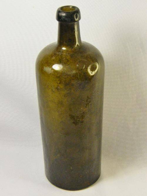 Bottles Antique Saxlehner bitterquelle `Hunyadi Janos` bitters glass