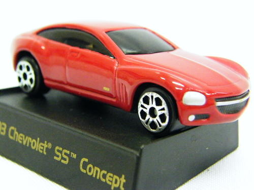 2003 Chevrolet SS Concept model car by Maisto - scale 1/64 with stand - as per photo