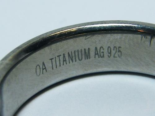 Oa titanium sale ring price