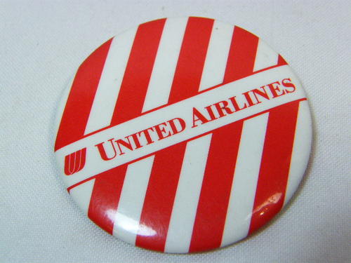 Vintage United Airlines pin badge - as per photo