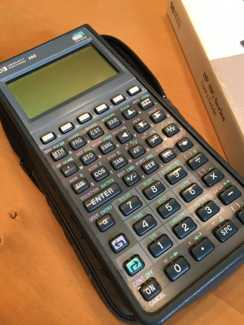HP 48G scientific/financial calculator