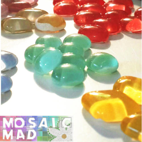 mosaic inserts, glass nuggets glass mosaic nugge, glass pebbles, mosaic tile, south africa, glass tile, dew drop, red