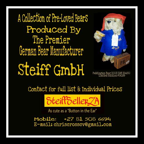 Steiff Collection for sale