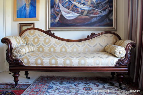 Other Furniture Antique Victorian Mahogany Chaise Longue Was