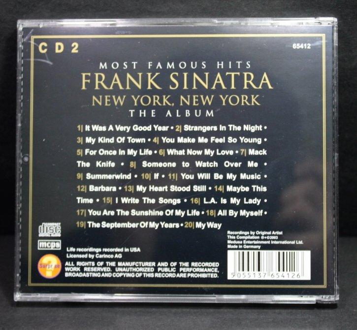 Jazz - Frank Sinatra New York, New York The Album Double CD for sale in ...