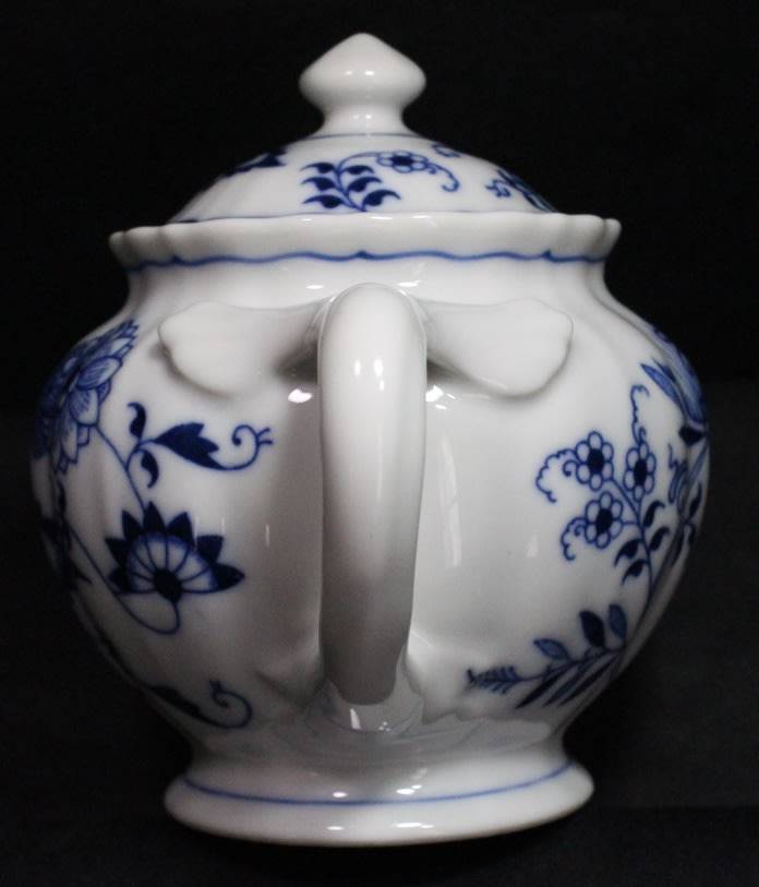 Oriental Porcelain Blue Danube Tea Pot small, made in Japan. was sold