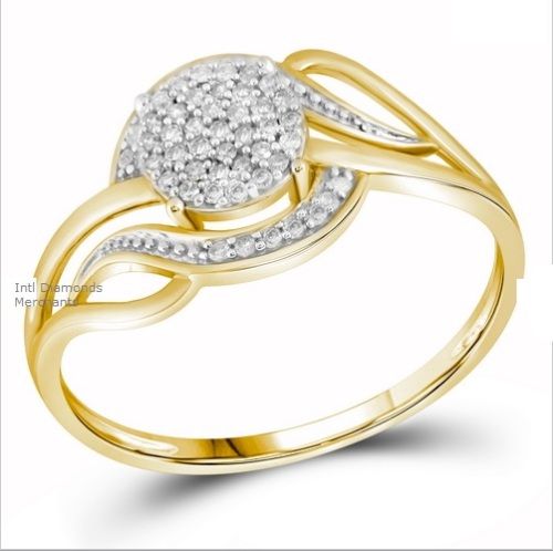  Engagement  Rings  ELEGANT R27639 SWIRL DESIGN 