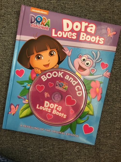 Nursery Rhymes - Lovely Dora the Explorer Book with CD Set was listed ...