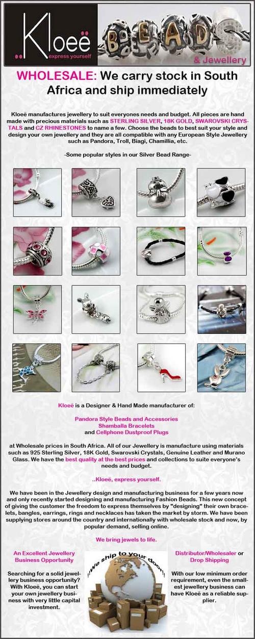 Kloee Pandora Style Beads and Jewellery