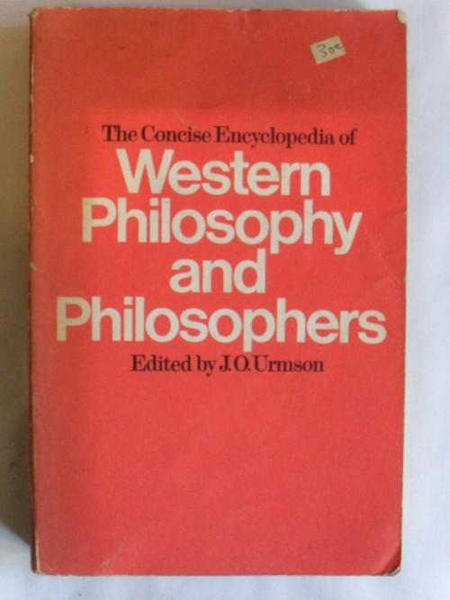 The Concise Encyclopedia of Western Philosophy