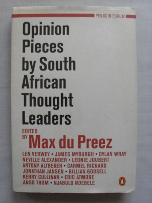 History Amp Politics Opinion Pieces By South African