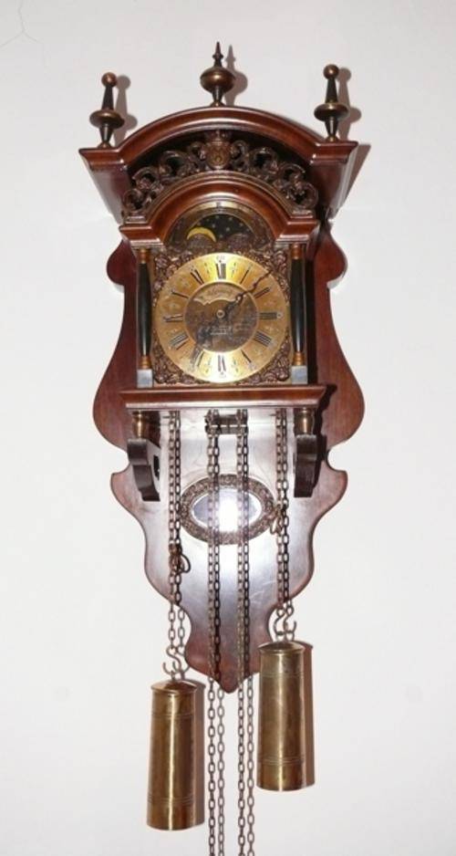 Cuckoo & Wall Clocks Warmink Dutch pendulum wall clock, beautiful nut