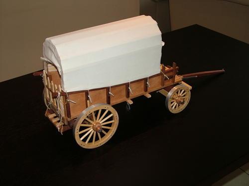 Other War Memorabilia - *** Boer War Ox Wagon *** Handmade Boer Era 