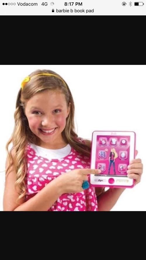 barbie my b book pad tablet price
