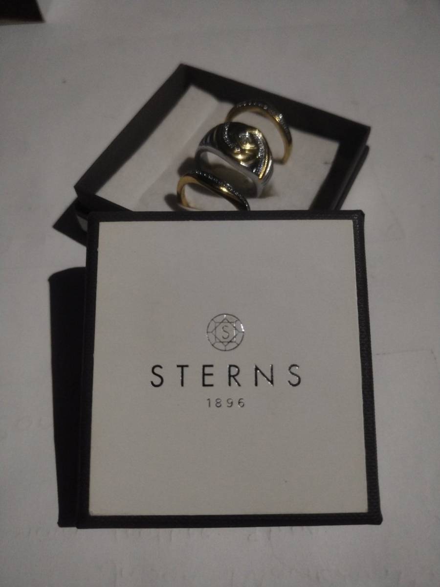 Wedding Rings - 9CT WHITE AND YELLOW GOLD STERNS WEDDING SET 11 GRAMS ...