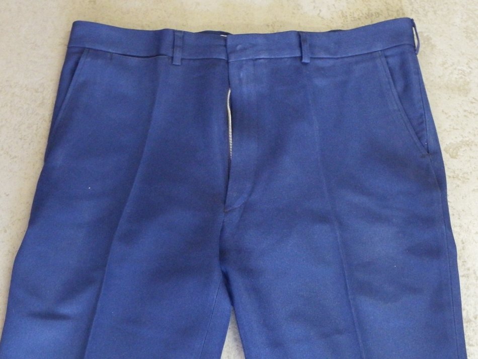 Unieke Antieke - South African state services blue trousers - Waist 105 ...