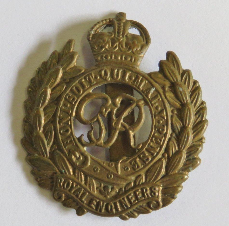 Unieke Antieke - Royal Engineers Ww2 Cap Badge (powered By Cubecart)