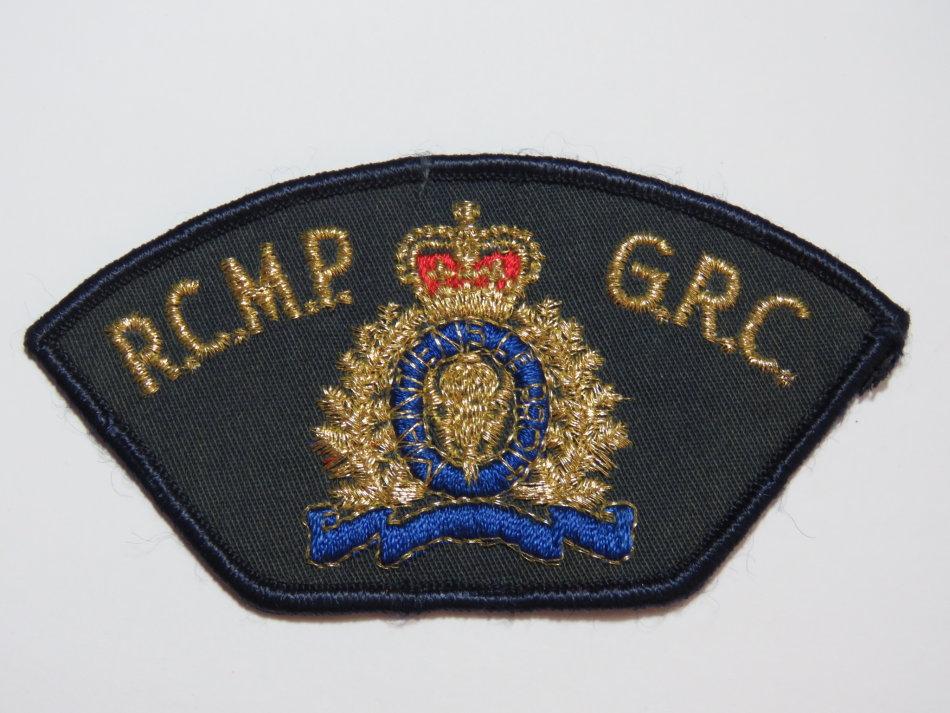 Other Badges & Insignia - Royal Canadian Mounted Police cloth badge was ...