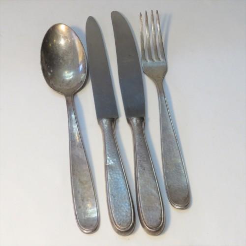 Cutlery - Wfm Set With 2 Knives(different) And Spoon And Fork For Sale 