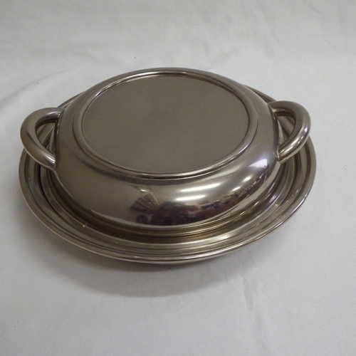 Unieke Antieke Yeoman Plate EPNS Serving dish Made in England