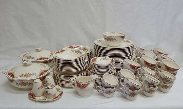 English Porcelain - Alfred Meakin Dinner Set was sold for R5,950.00 on ...