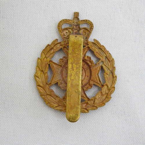 Unieke Antieke - British Radnor Home Guard Cap Badge With Slide 