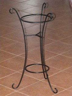 Decorative Wrought Iron Plant Stand
