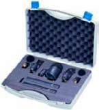 Microphone Set, Drum Kit, 5 Piece in Carry Case