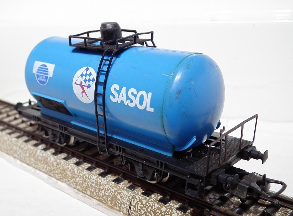 Rolling Stock LIMA HO SAR SASOL Tanker Wagon In Fair Un Boxed Used Condition Italy For