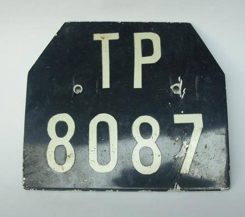 Other Antiques & Collectables - VINTAGE TP PRETORIA MOTOR CYCLE NUMBER ...