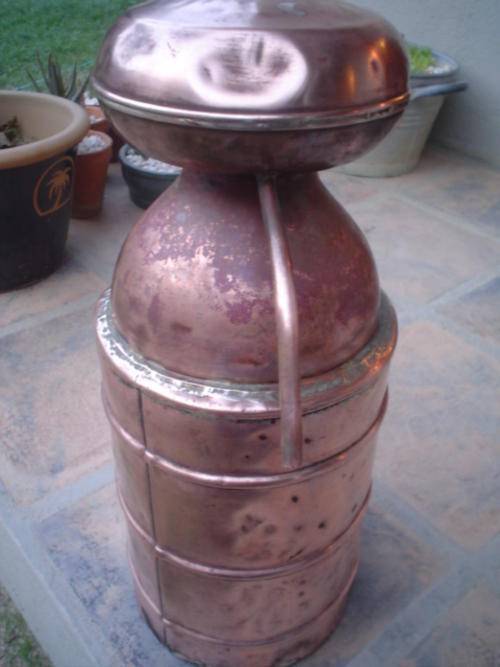 Copperware Mampoer or other stoker / kettle was listed for R850.00 on