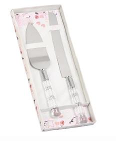  Weddings  WEDDING  CAKE  KNIFE  AND LIFTER SET  was sold 
