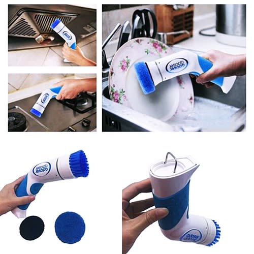 Battery Operated Power Scrubber | For Kitchen & Bathroom Cleaning | TMT Durban