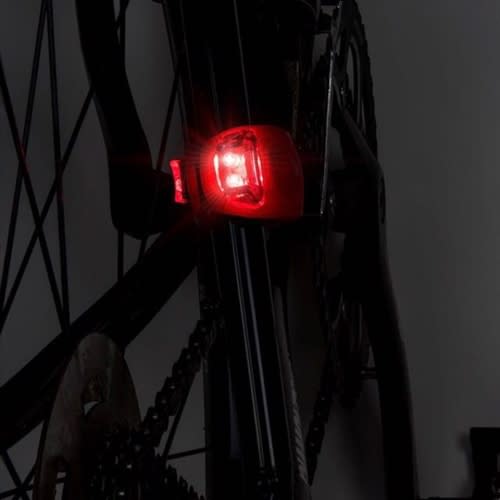 2 x Silicone LED Bike Lights | For Front & Back | Red & White Lights