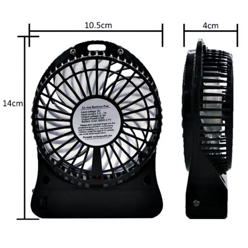 Mini Portable Rechargeable Fan | 5 Colors Available | TMT Durban