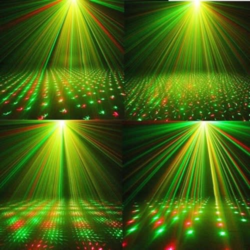 Mini Laser Stage Light | Disco Lighting | 6 Light Effects