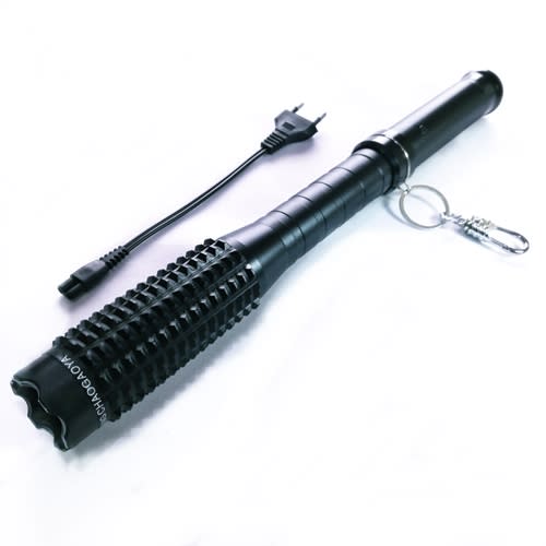 Self Defense Flashlight with Spike & Stun Gun | Shocker | Tazer | Model 1109