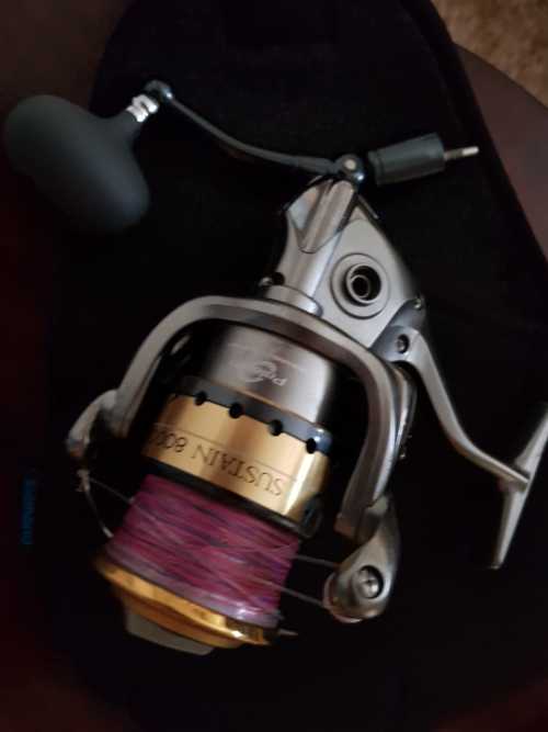 Reels - Shimano SUSTAIN 8000 FE reel. was sold for R1,100.00 on 3