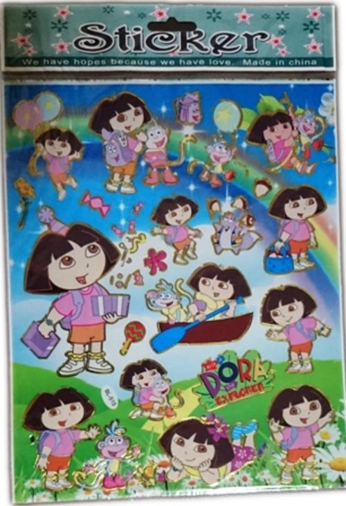 Stickers, Glitter & Embellishments - Dora The Explorer Sticker was sold ...