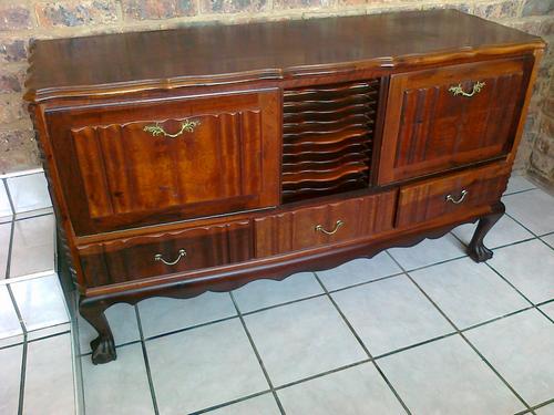 Antique Ball & Claw Imbuia Sideboard