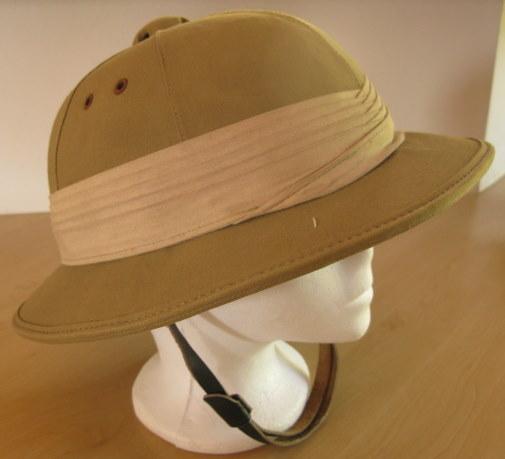 Headgear - NO. 5327) RHODESIA - BSAP PITH HELMET MADE BY TROPICAL ...