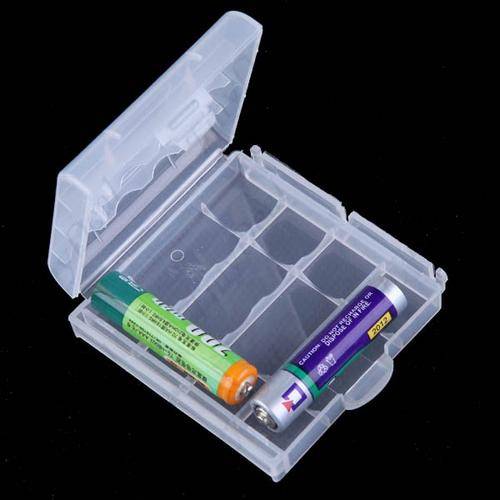 Other Electronics 4 x Compact AA & AAA Battery Carrying Storage Case