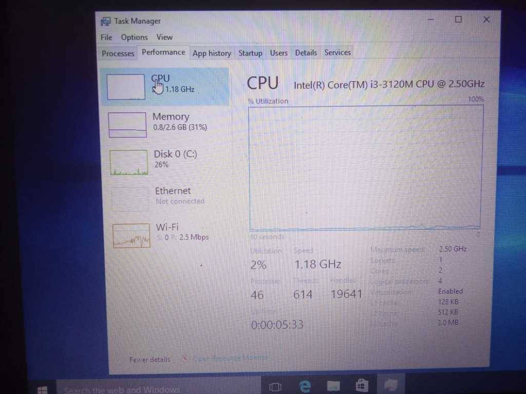 Laptop Acer Aspire E1-571 Core i5 3230M Ram 4G Ổ Cứng SSD 128G màn hình