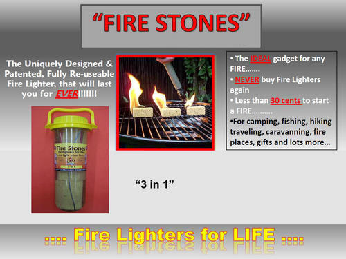 Fire Stone Firelighter Reusable Fire Lighter