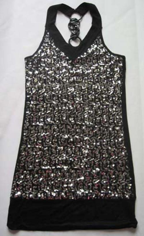 Casual Dresses - FABULOUS BLACK AND SILVER BLING PARTY DRESS!! was sold ...