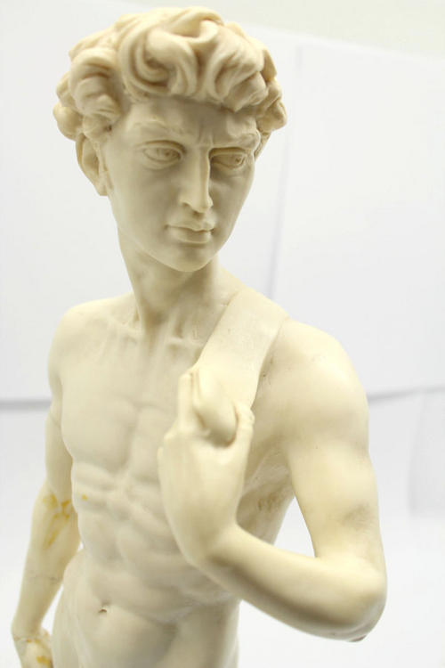 Other Antiques & Collectables - Statue of David by A. Santini (Sculptor ...